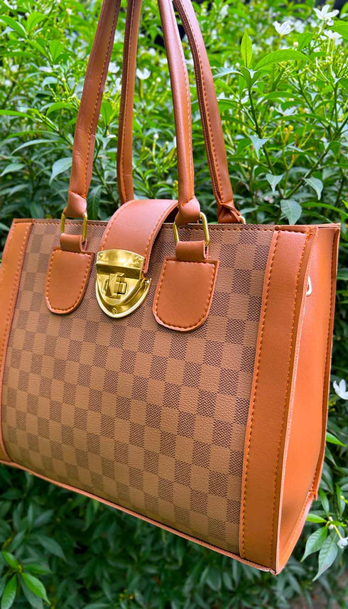 Checkered Brown